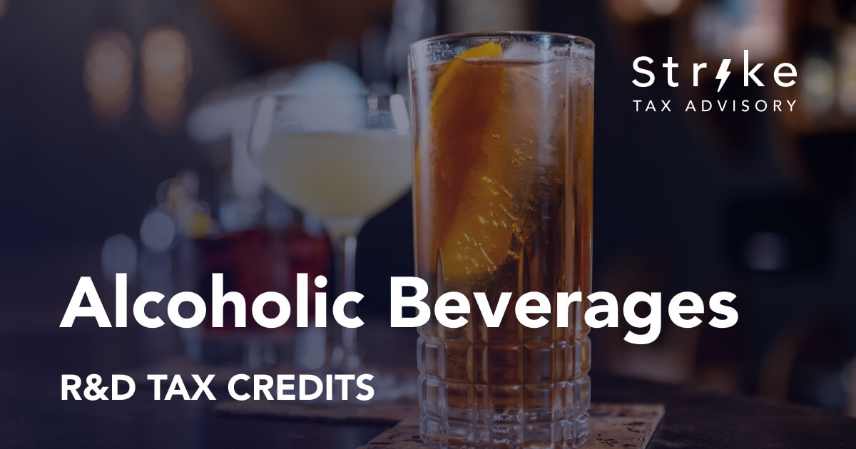 Alcoholic Beverages R&D Tax Credits Calculate Your Claim